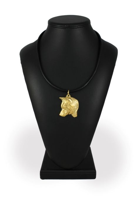 Shiba Inu naszyjnik pozłocony Art-Dog