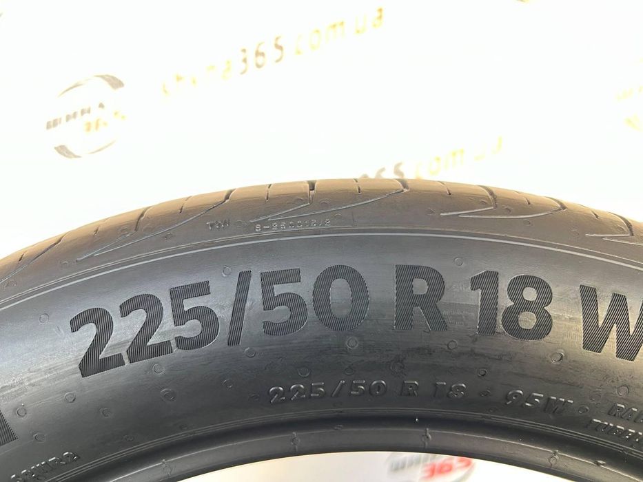 резина бу 225/50 r18 continental premiumcontact 6 run flat 5mm
