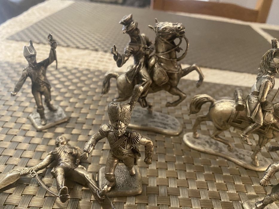 Coleção de soldados vintage