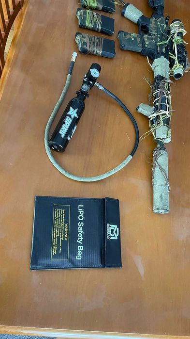 Airsoft Wolverine MTW HPA Gen3 DMR COMPLETA – FULL UPGRADE + KIT HPA + Klarna Pay