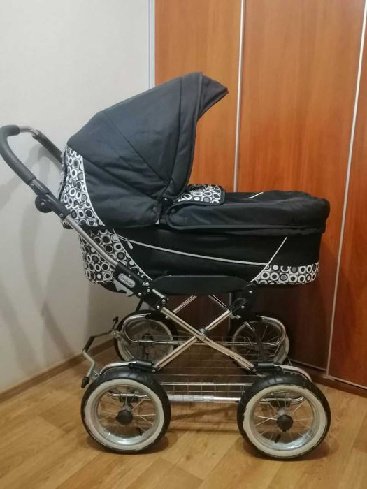 Коляска дитяча універсальна Emmaljunga 2in1 + дитячий стільчик