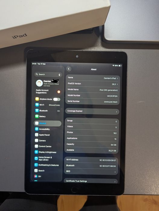 iPad 9 gen 64gb Wi-Fi
