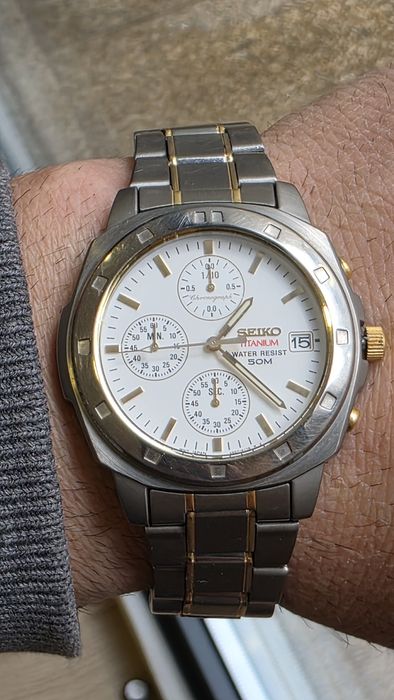Seiko Titanium Chronograph