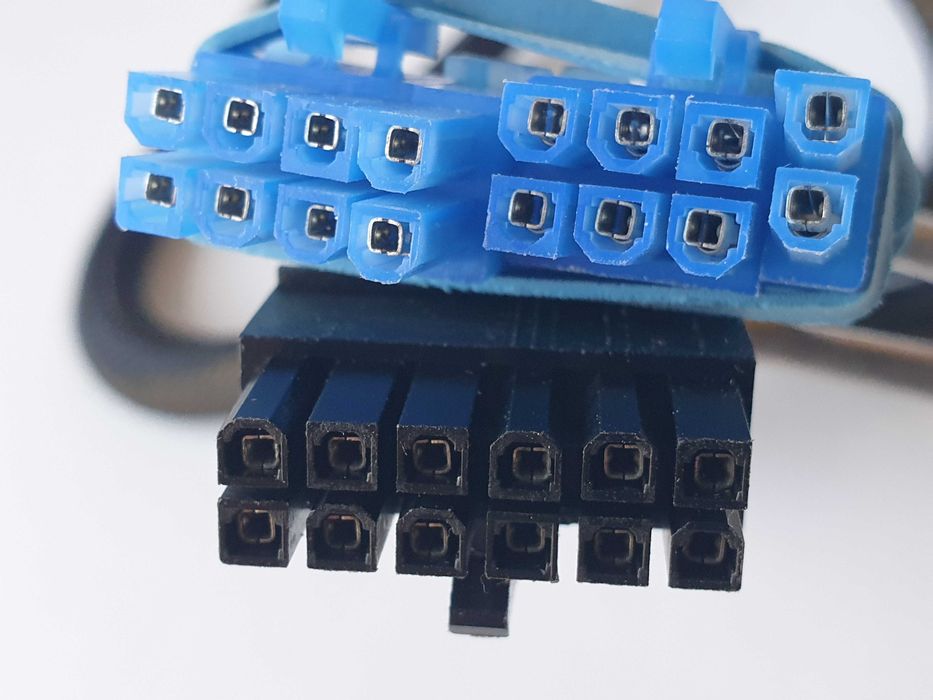 живлення відеокарти 12-pin - 6+2-pin PCI-E be quiet! CP-6620 Dark