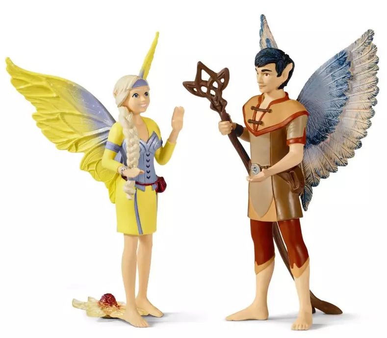 Świat Elfów Bayala. SLH70583. Elfka Sera i Elf Jaro. Schleich. Nowy Produkt