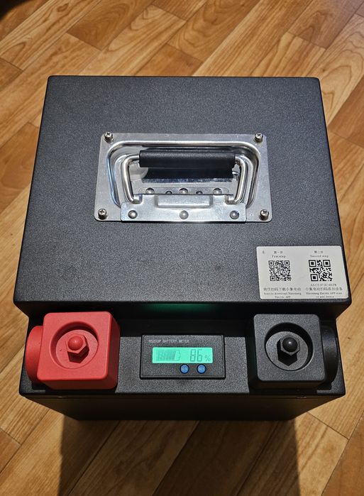 Аккумулятор LiFePo4 12V 100Ah с Bluetooth 1280 Wh