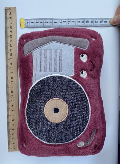 Jellycat Wiggedy Record Player фирменная мягкая игрушка Джелликет
