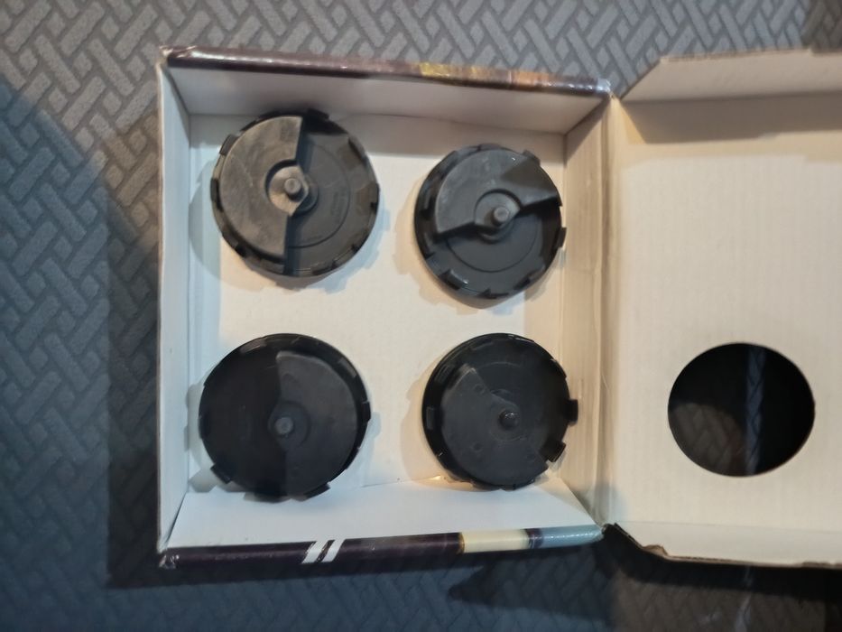 conjunto de 4 tampas centrais flutuantes para jantes da BMW