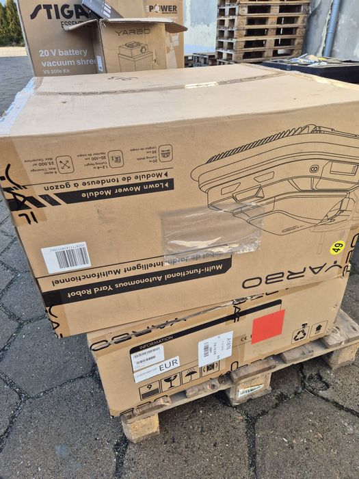 Robot koszący odśnieżający na gąsienica Nawigacja GPS RTK 25000 m2