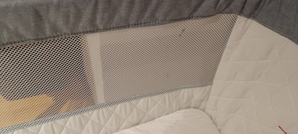 Lionelo, Theo, łóżeczko dostawne, Concrete