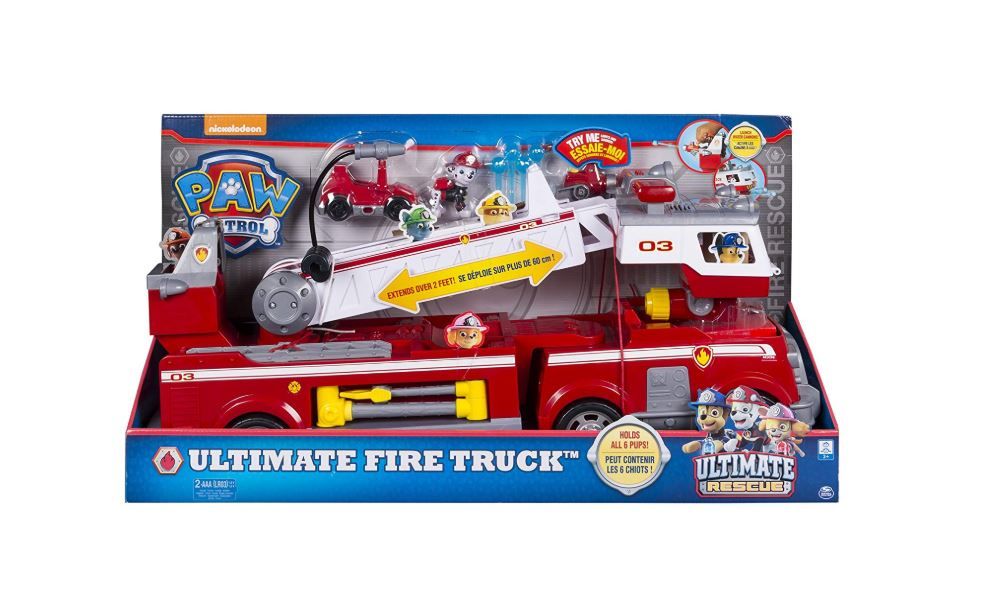 Camião Bombeiros Patrulha Pata Marshall Ultimate Rescue Fire truck