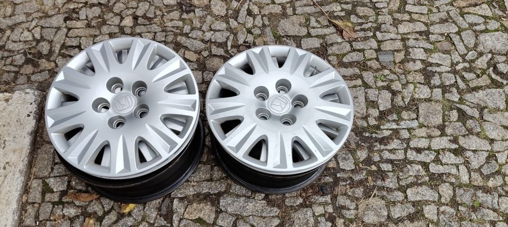 Honda 5x114,3 R15 felgi stalowe+oryginalne kołpaki