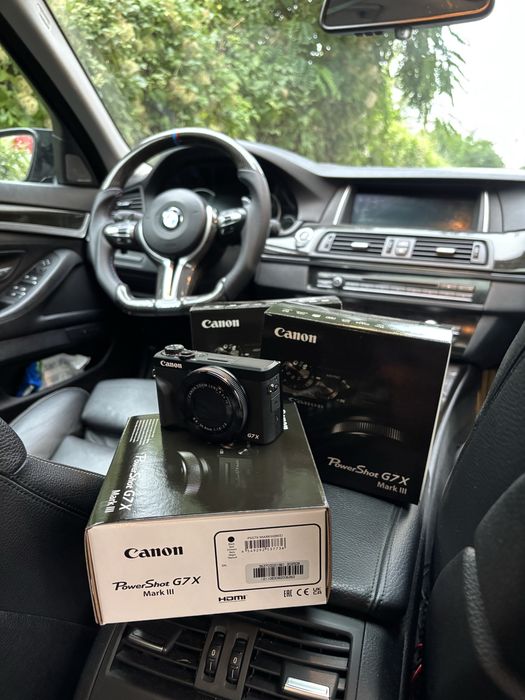 ЗНИЖКА! Камера Canon PowerShot G7 X Mark III Чорна/Срібна НОВІ
