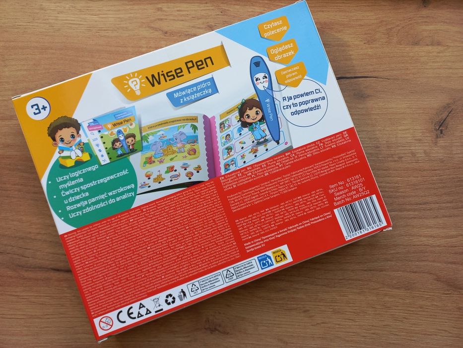 Mówiące pióro z książeczką Wise Pen