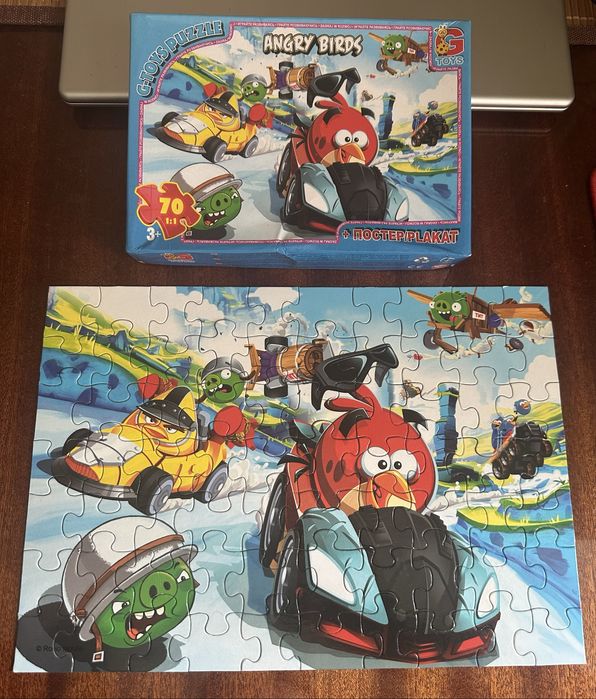 Пазл Angry Birds