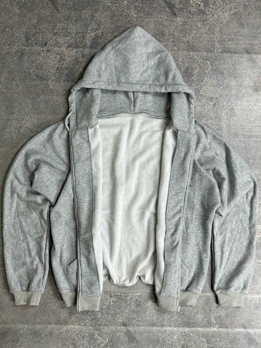 Худі hoodie зипка кофта сіра з капюшоном худи серая зіп grey