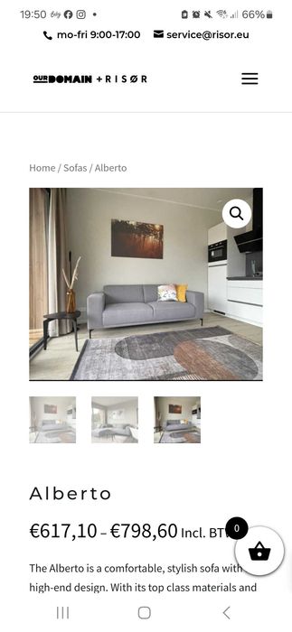 Sofá Asthetic em Óptimas condições