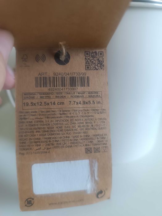 Filtro para azeite/óleo