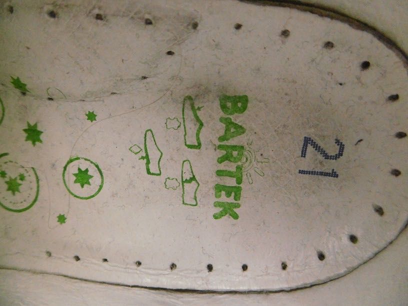 Bartek__Skórzane granatowe trzewiki roz.21 / wkł. 13,5cm   /Nowe?
