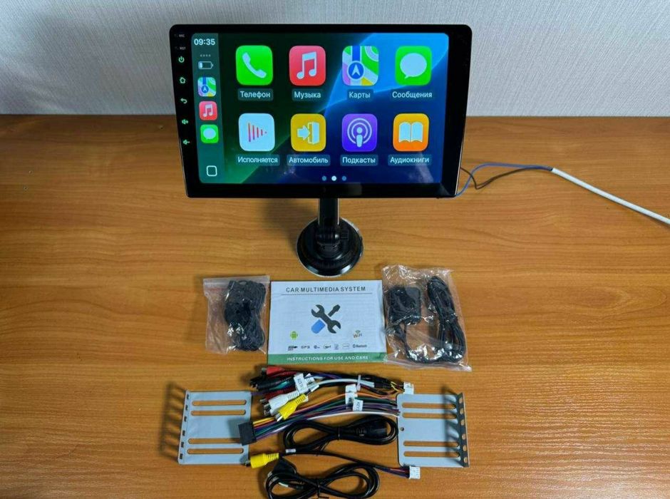 Автомагнитола андроид  8ядер 6/128GB Android14 QLED 2K