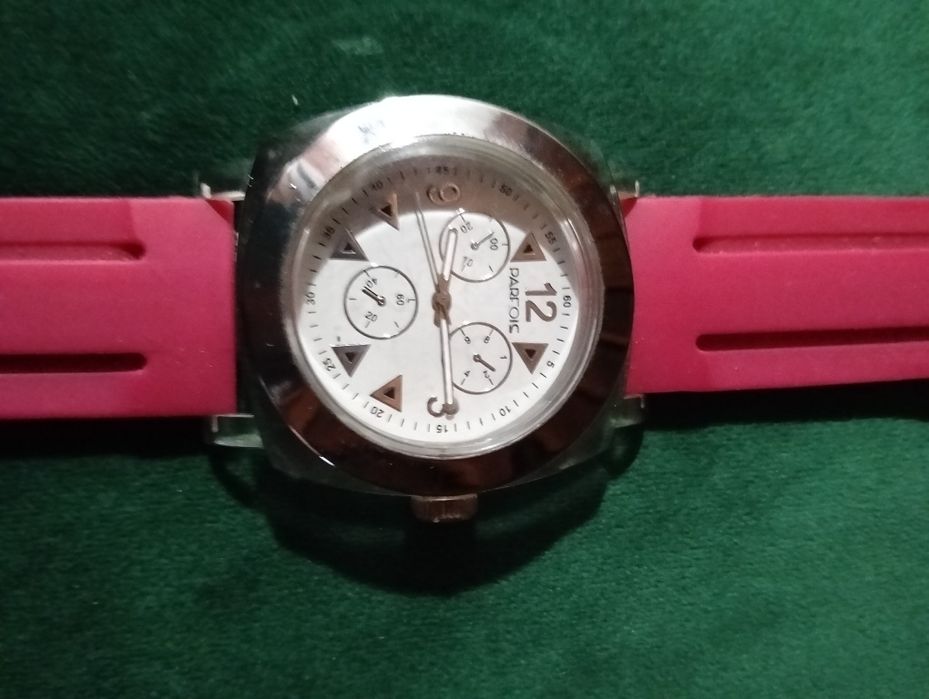 Relógio Parfois, bracelete rosa