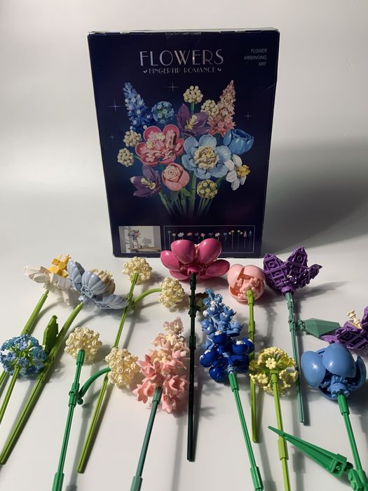 !!NEW!! Конструктор LEGO стиль букет квітів