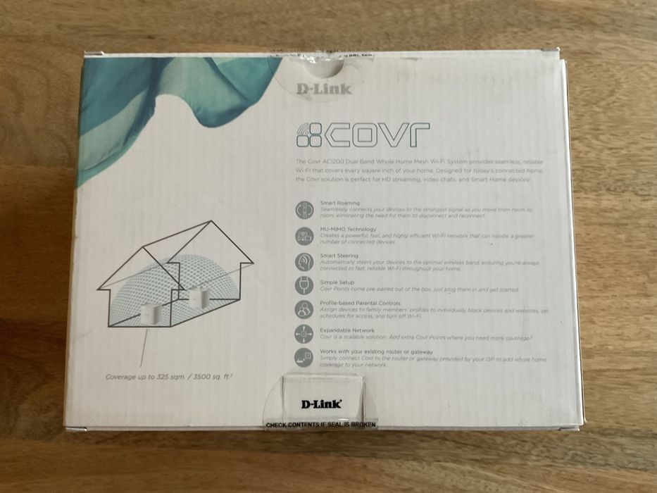 Router D-Link AC1200 mesh system (2 szt.)