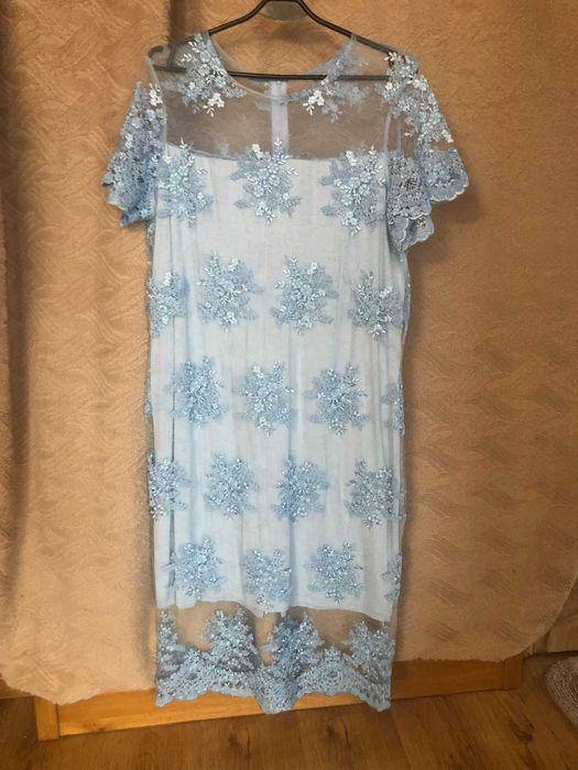 Sukienka niebieska nowa rozmiar 44