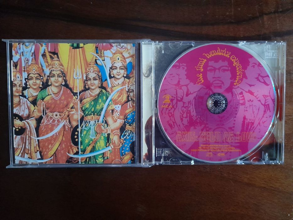 CD Jimi Hendrix " Axis Bold As Love " de 1967