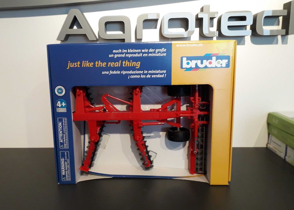 Bruder zabawka brona talerzowa Kuhn Discover XL  1:16