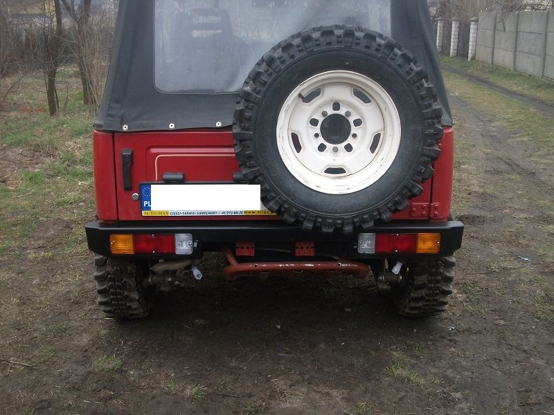 Zderzak Suzuki Samurai Tył w częściach