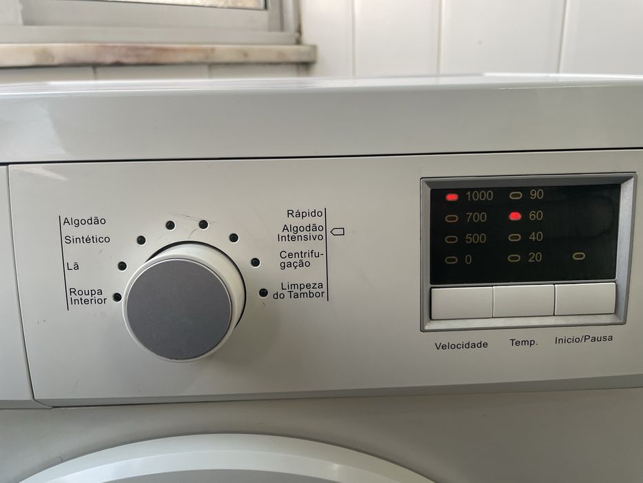 maquina de lavar roupa + frigorifico