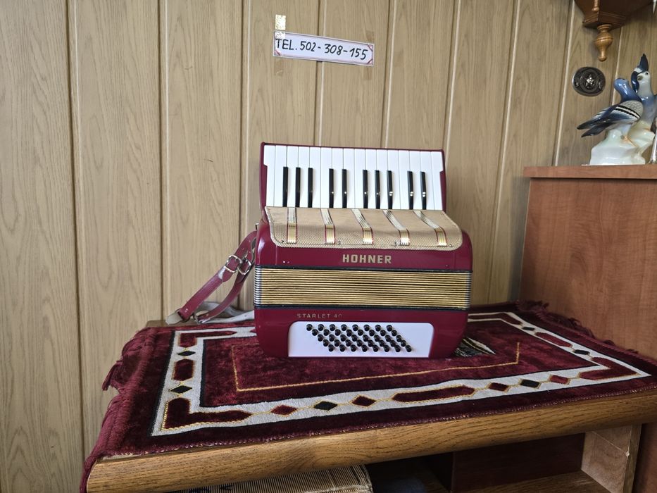 Akordeon Hohner Starlet 40bas dwa chóry