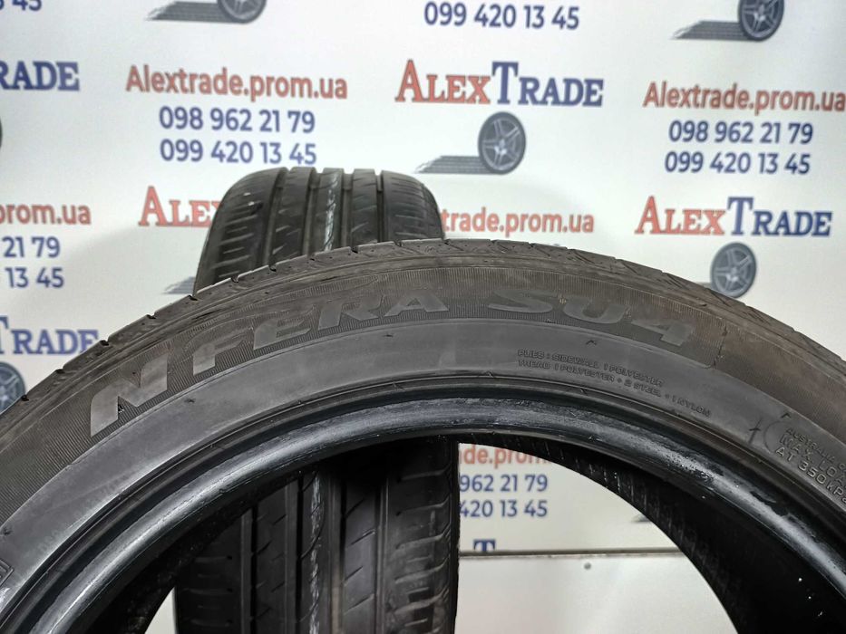 2 шт. 215/50 R17 Nexen NFera SU4 літні шини вживані, протектор 6мм
