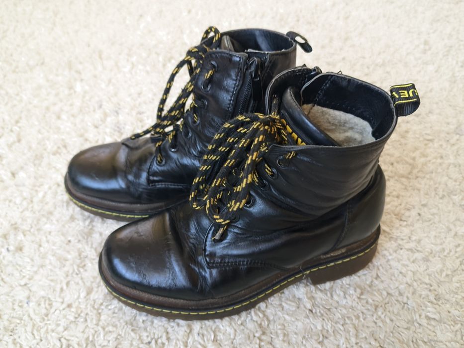 Черевики шкіра EU38,5 24см