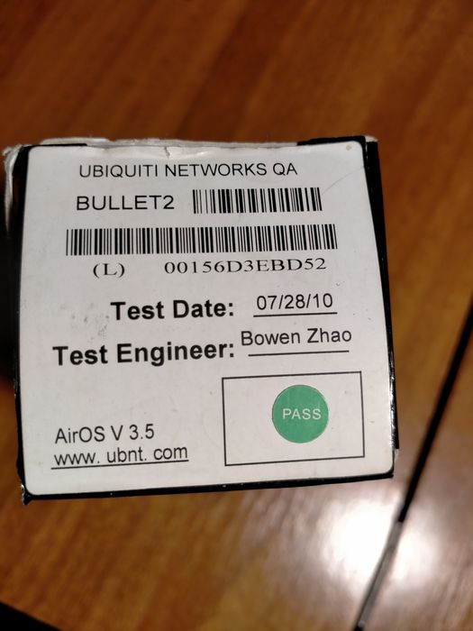 Точка доступа Ubiquiti Bullet 2