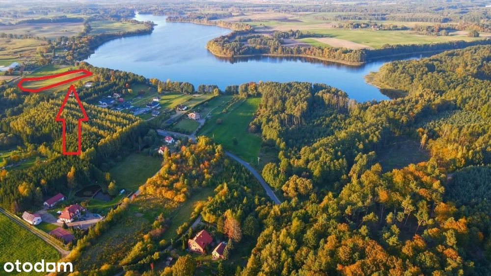 Iława-Nejdyki Jezioro Szymbarskie, linia brzegowa! PnB! Bezpośrednio