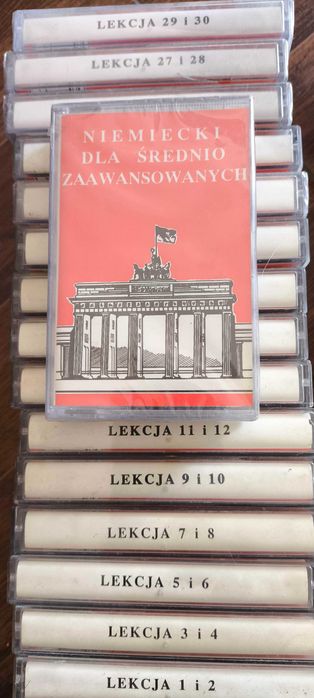 Komplet kaset do nauki ESKK Niemiecki dla średnio zaawansowanych