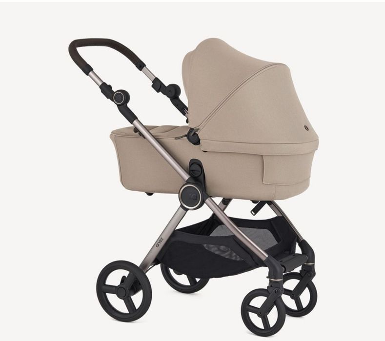 Коляска Anex iQ Premium 3 в 1 баггі люлька прогулянка адаптери висоти