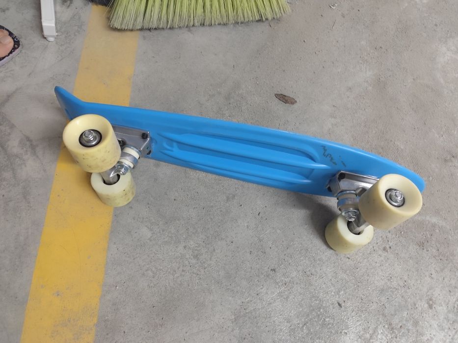 Skate miniskate azul play 500 criança