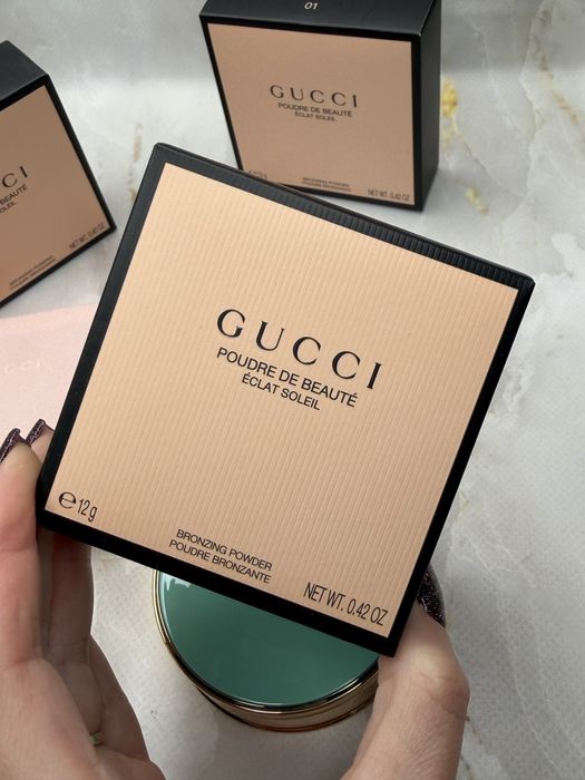 Gucci бронзер контурінг 01 румʼяна