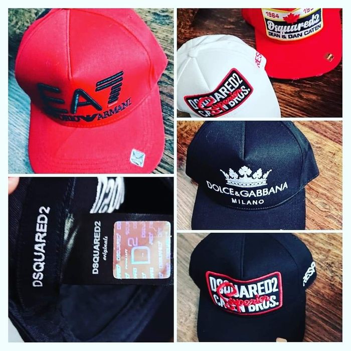 Czapki Disquared, Armani, Pp, D&G