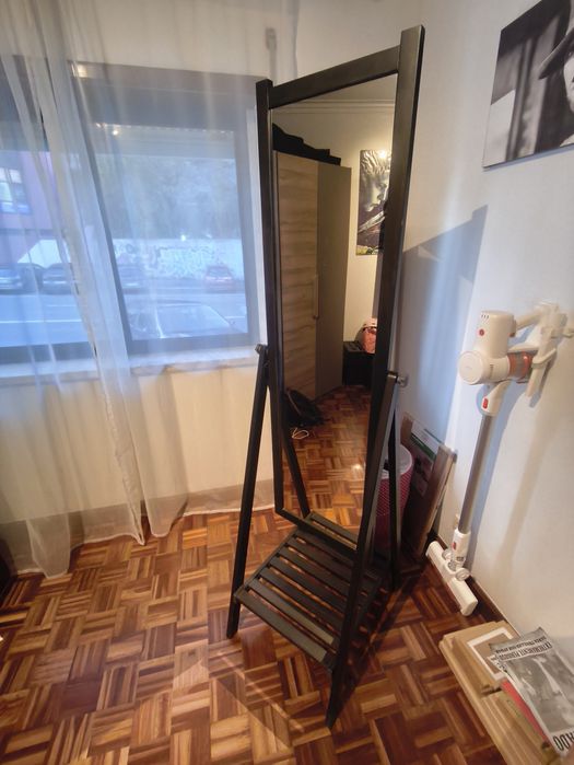 Espelho IKEA ISFJORDEN – castanho escuro