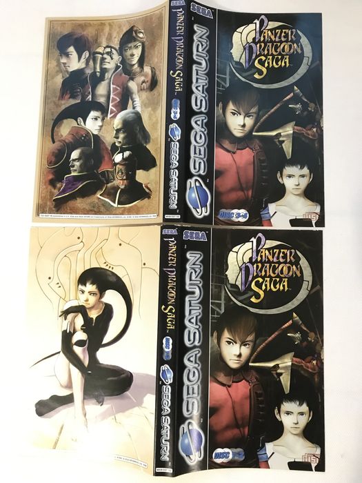 Panzer Dragoon Saga - PAL Rarissimo - Sega Saturn