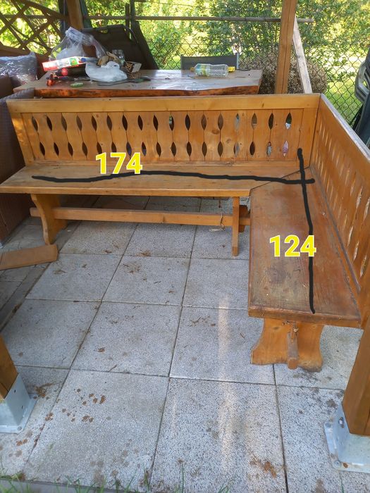 Meble ogrodowe drewniane