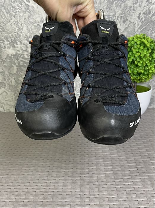 Salewa gore-tex кроссовки полуботинки 41 размер трекинговые синие