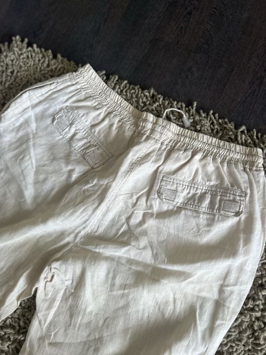 Льняные брюки, XL