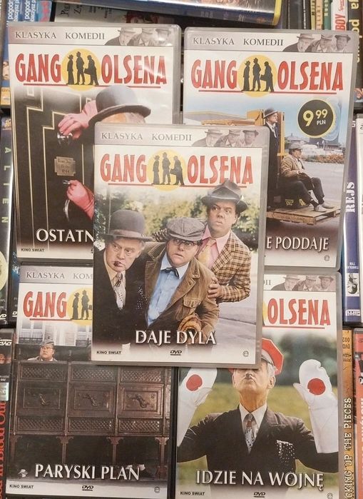 Gang Olsena x5 dvd