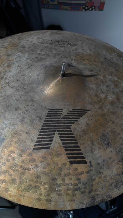 Zildjian 20" K Custom Left Side Ride Cymbal with Rivets