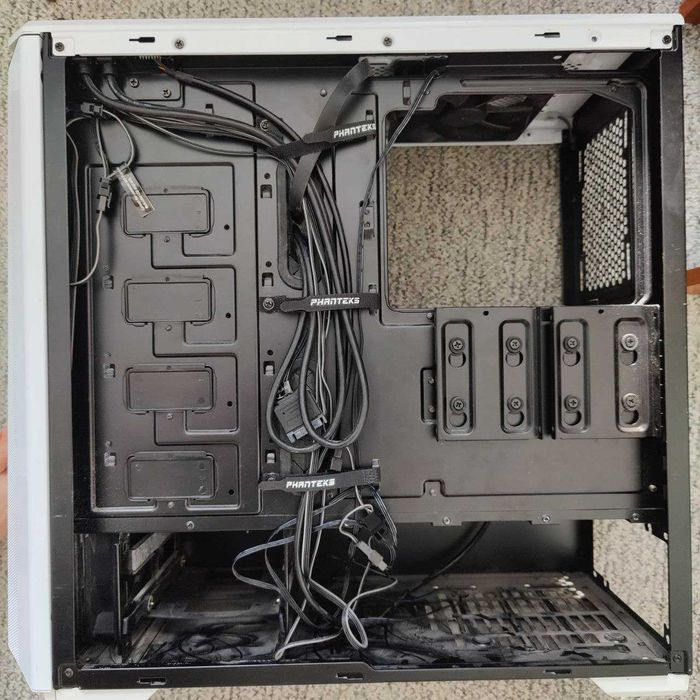 Корпус Phanteks P400 RGB White, две передние панели